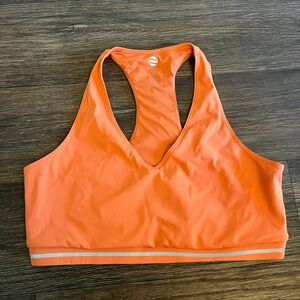 Women's Noli Orange Sports Bra Size Large